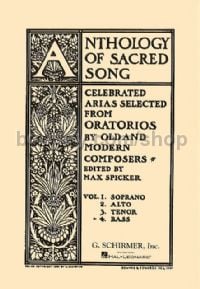 Anthology Of Sacred Song Volume 4 (Bass Vocal Score)