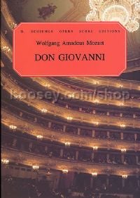 Don Giovanni Vocal Score It/Eng (Schirmer Opera Score Editions)
