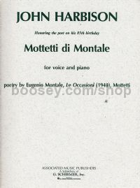 Mottetti Di Montale - Mezzo-Soprano