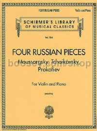 Four Russian Pieces for Violin & Piano