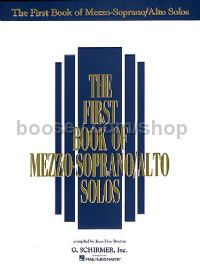 The First Book of Mezzo Soprano/Alto Solos