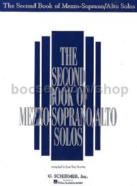Second Book Of Mezzo/alto Solos