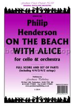 On the Beach with Alice for orchestra (score & parts)