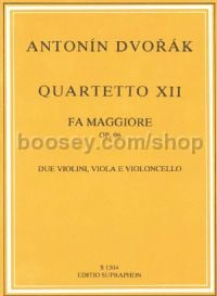 String Quartet In F Op. 96 'American '