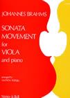 Sonata Movement For Viola And Piano