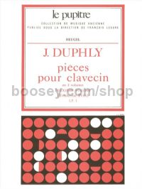 Pièces pour clavecin, LP. 1, Vol. 2 - harpsichord