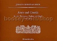 Arien und Choräle (Score & Parts)