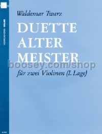 Duette Alter Meister (Performance Score)