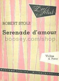 Serenade d'amour (Performance Score)
