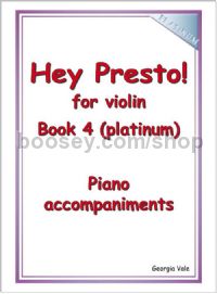 Hey Presto! for Violin Book 4 (Platinum) – Piano accompaniments