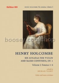 Six Sonatas 2 op. 1 Vol. 2