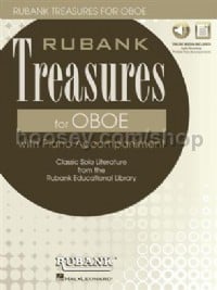 Rubank Treasures for Oboe (Book + online printable piano accomp)
