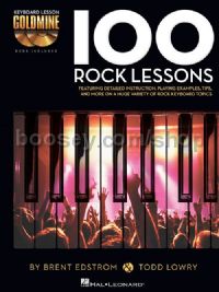 Keyboard Lesson Goldmine: 100 Rock Lessons (Book/2 CDs)	