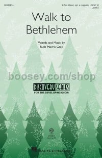 Walk to Bethlehem (3-Part Choir)