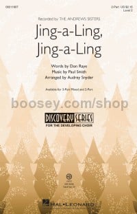 Jing-a-Ling, Jing-a-Ling (2-Part Choir)