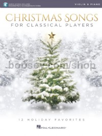 Christmas Songs for Classical Players - Violin (Book & Online Audio)