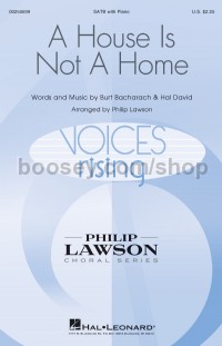 A House Is Not a Home (SATB)
