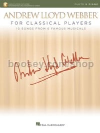 Andrew Lloyd Webber For Classical Players - Flute & Piano (Book & Online Audio)