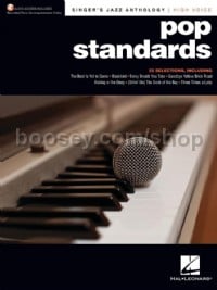 Pop Standards - Singer's Jazz Anthology High Voice (Book & Online Audio)