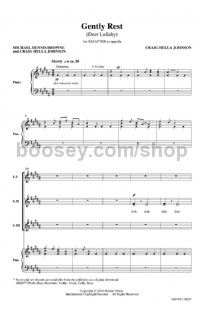 Gently Rest (Deer Lullaby) (SATB Divisi)