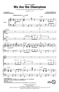 We Are The Champions (SATB)