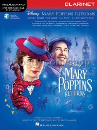 Mary Poppins Returns for Clarinet (Book & Online Audio)