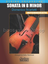 Sonata in B Minor K.87 L.33 (String Orchestra Score & Parts)