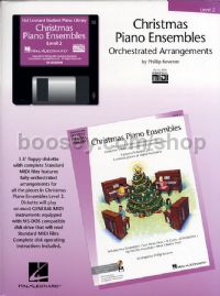 Hal Leonard Student Piano Library: Christmas Piano Ensembles 2 (General MIDI)