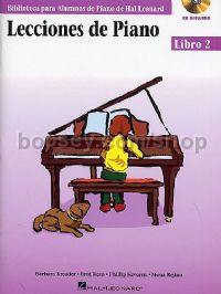 Lecciones De Piano Libro 2 Book & CD Hal Leonard