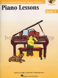 Piano Lessons Book 3 (Book & CD)