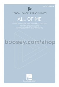 All of Me (SATB )