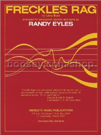 Freckles Rag for percussion & concert band (score & parts)