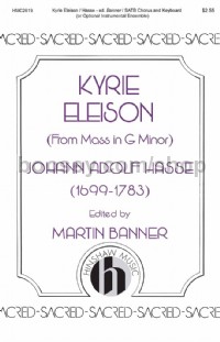 Kyrie Eleison (from Mass in G Minor) (SATB Voices)
