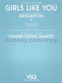Girls Like You From Bridgerton (String Quartet Score & Parts)