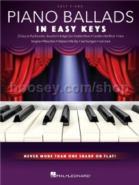 Piano Ballads In Easy Keys (Easy Piano)