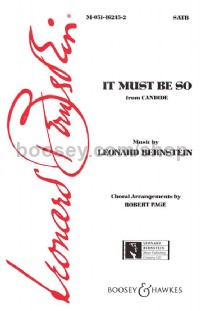 It must be so ( Candide ) (SATB & Accompaniment)