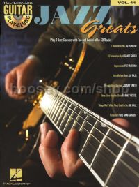 Guitar Play Along 44: Jazz Greats (Book & CD)