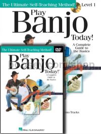Play Banjo Today Level 1 Beginner's Pack (Bk + CD + DVD)