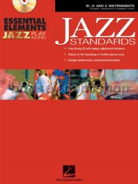 Essential Elements Jazz Play-Along Jazz Standards B-flat, E-flat and C Instruments