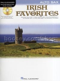 Irish Favourites Instrumental Playalong Alto Sax (Bk & CD)