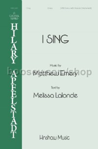 I Sing (SATB Voices)