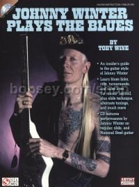 Johnny Winter Plays The Blues - Guitar Tab (Book & CD)