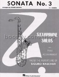 Handel Sonata No.3, trans. Rascher for alto saxophone