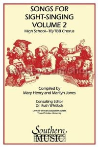 Songs for Sight Singing, Vol. 2: High School for TB choir