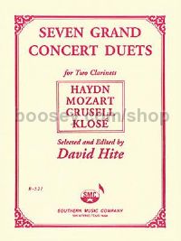 Seven Grand Concert Duets for 2 clarinets