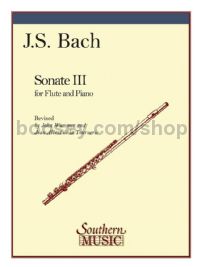 Sonata No. 3 in A for flute & piano