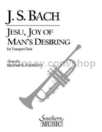 Jesu, Joy of Man's Desiring for 4 trumpets (score & parts)