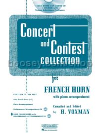 Concert and Contest Collection for F Horn (Book & Online Audio)