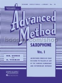 Rubank Advanced Method Vol. 1 for saxophone