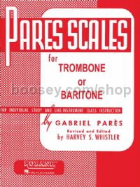 Rubank Pares Scales for trombone / euphonium